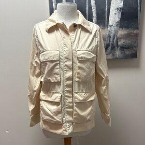 COS Cream cotton Utility Jacket